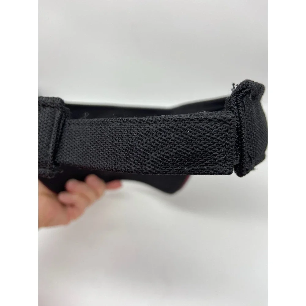 Chick Fil A Visor Hat Strap Back Adjustable‎ Black Work Team Crew Employee